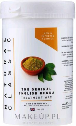 Wax maska do włosów z henną 480g