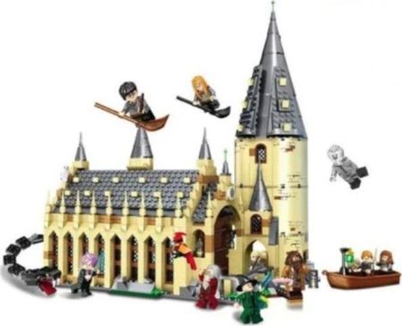 Pan I Pani Gadżet Klocki Zamek Hogwart 983 Pasuje Do Lego