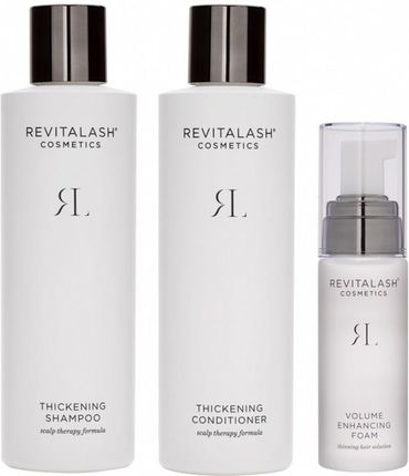 Revitalash Regenesis Zestaw zagęszczający do włosów: szampon 250 ml + odżywka 250ml + odżywka stymulująca wzrost włosów 55ml
