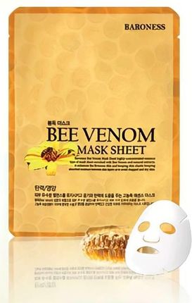 BARONESS Bee Venom Mask Sheet maseczka do twarzy z jadem pszczelim