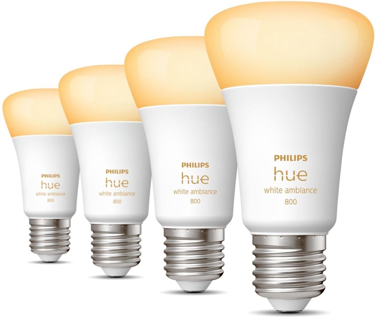 PHILIPS HUE White ambiance 4 szt. E27 806lm (929002489804