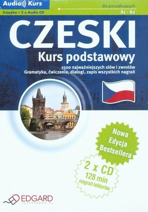 Czeski kurs podstawowy Audio Kurs. Nowa Edycja