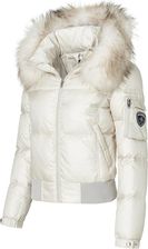 ROCKANDBLUE ELECTRA 57 cm - krótka sportowa kurtka puchowa w kolorze beżowym - Kurtki damskie