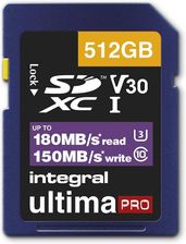 Integral Professional High Speed SDXC 512GB V30UHS-I