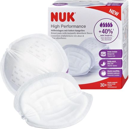 NUK wkładki laktacyjne High Performance 30szt.
