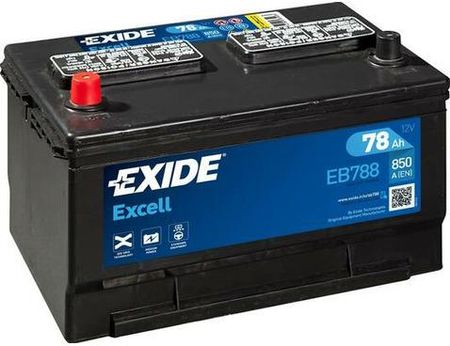 Exide Akumulator 12V 85Ah 800A Excell L 306X192X192 Eb858