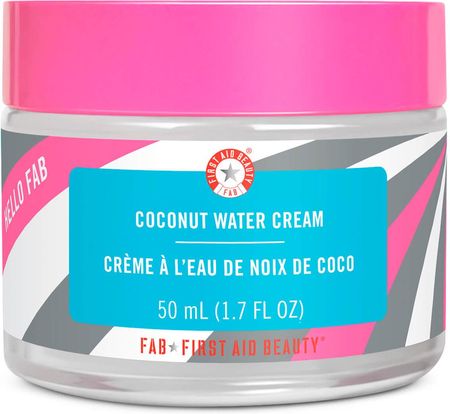 Krem FIRST AID BEAUTY Hello FAB Coconut Water Cream nawilżający z wodą kokosową na noc 50ml