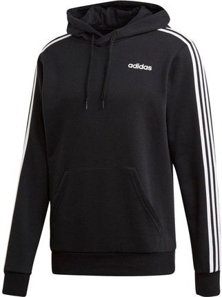 ADIDAS Bluza męska adidas Essentials 3 Stripes Pullover French Terry czarna DU0498 