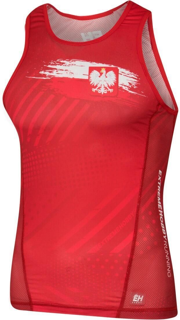 EXTREME HOBBY Koszulka Męska do Biegania bez rękawów Bezrękawnik na