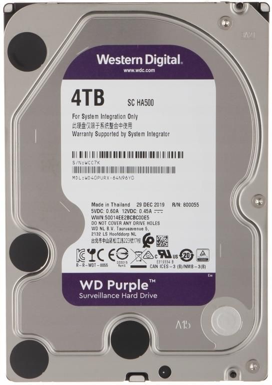 二枚　WD Purple 4TB HDD WD40PURX (K44/45) 二枚 WD Purple 4TB HDD WD40PURX (K44/45) cover.jpg