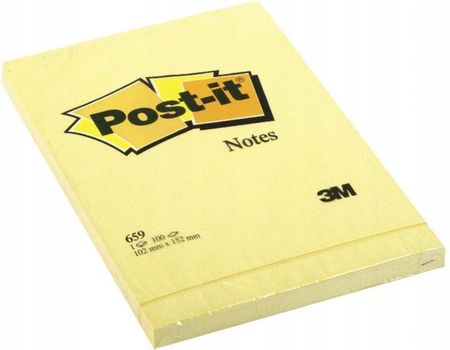 Post-It-3M Karteczki Samoprzylepne Post-It Xxl 102X152Mm