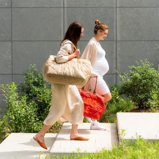 Childhome Mommy Bag Torba Pikowana Kolor Beżowy