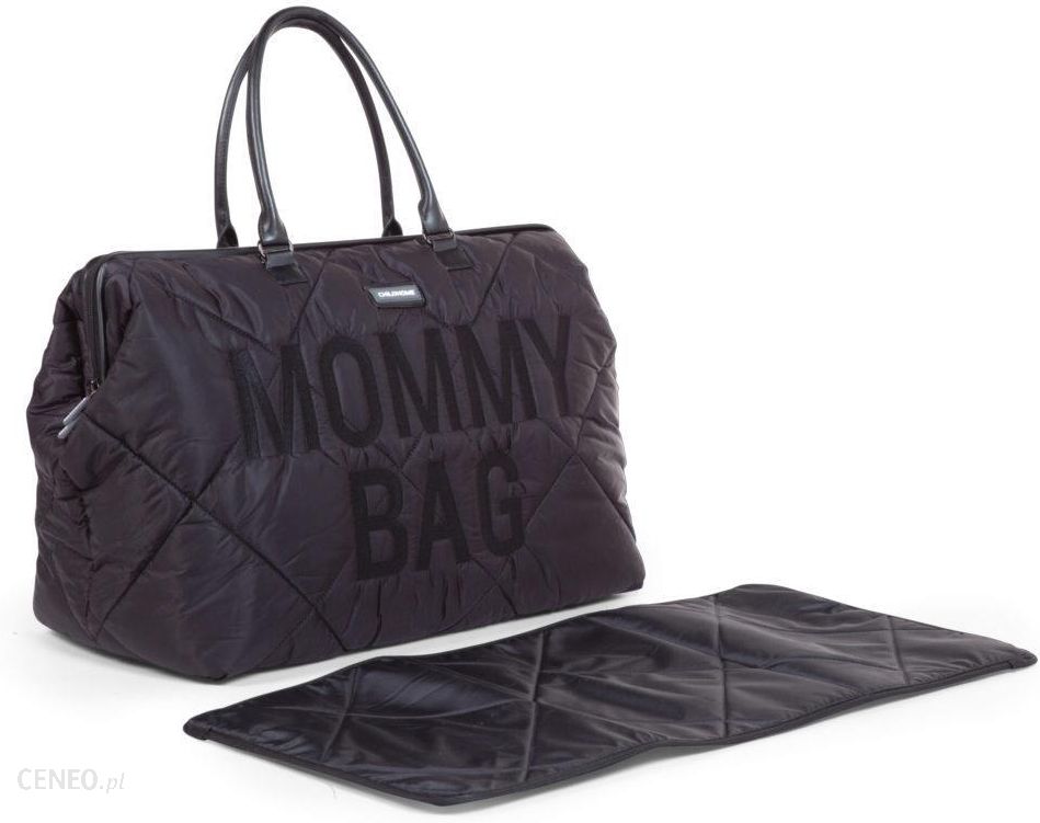 Childhome Mommy Bag Torba Pikowana Kolor Czarny