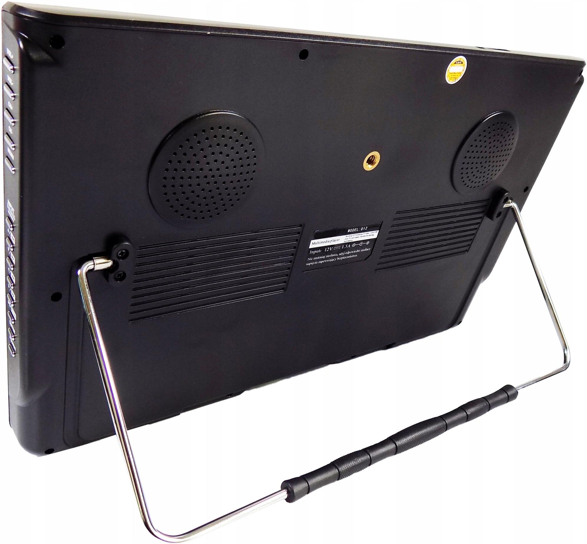 Telewizor Monitor Samochodowy Przenośny 12'' Hd - zdjęcie 6 Telewizor Monitor Samochodowy Przenośny 12'' Hd