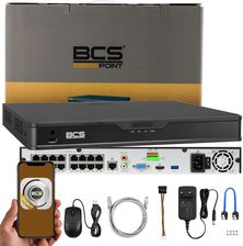 Zdjęcie Bcs Point Rejestrator Ip 16 Kanałów Bcs-P-Nvr1602-4Ke-16P-Ii - Chodecz