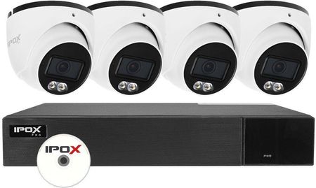 Ipox Zestaw Monitoringu 4W1 Light Ex orer 2Mpx Kolorowy Obraz Całą Dobę Autoryzowany Dystrybutor / Rabaty