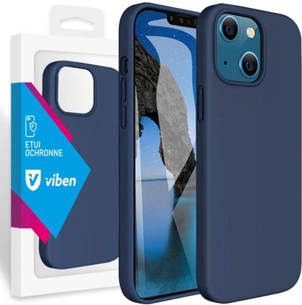 VIBEN Etui Obudowa Liquid iPhone 13 - niebieski