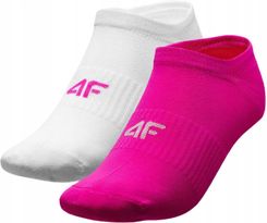 Zdjęcie SKARPETY DAMSKIE 4F ELASTYCZNE LOGO 2PAK 39-42 - Lipsko
