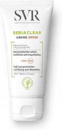 SVR Sebiaclear Daily Sunscreen SPF50 krem na dzień 50 ml