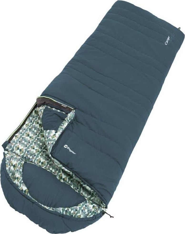 Outwell Camper L Sleeping Bag Left Zipper 235x90 Cm Ykk 2Way LShape