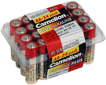 Camelion zestaw 24 baterii alkalicznych 1,5V AA