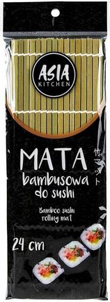 Mata bambusowa do sushi, gruba 24 x 24cm - Asia Kitchen