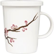 Kubek do herbaty z filtrem, porcelanowy Sakura 300ml - Royal Tea - Zestawy do sushi