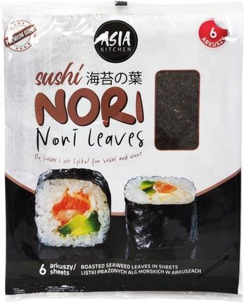 Algi Sushi Nori Premium Gold 6 szt - Asia Kitchen