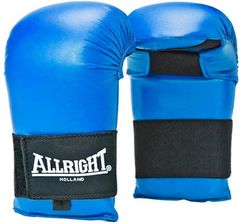 Zdjęcie Allright Rękawice Przyrządowe Do Karate Przyrządówki Pu M Niebieskie - Śrem