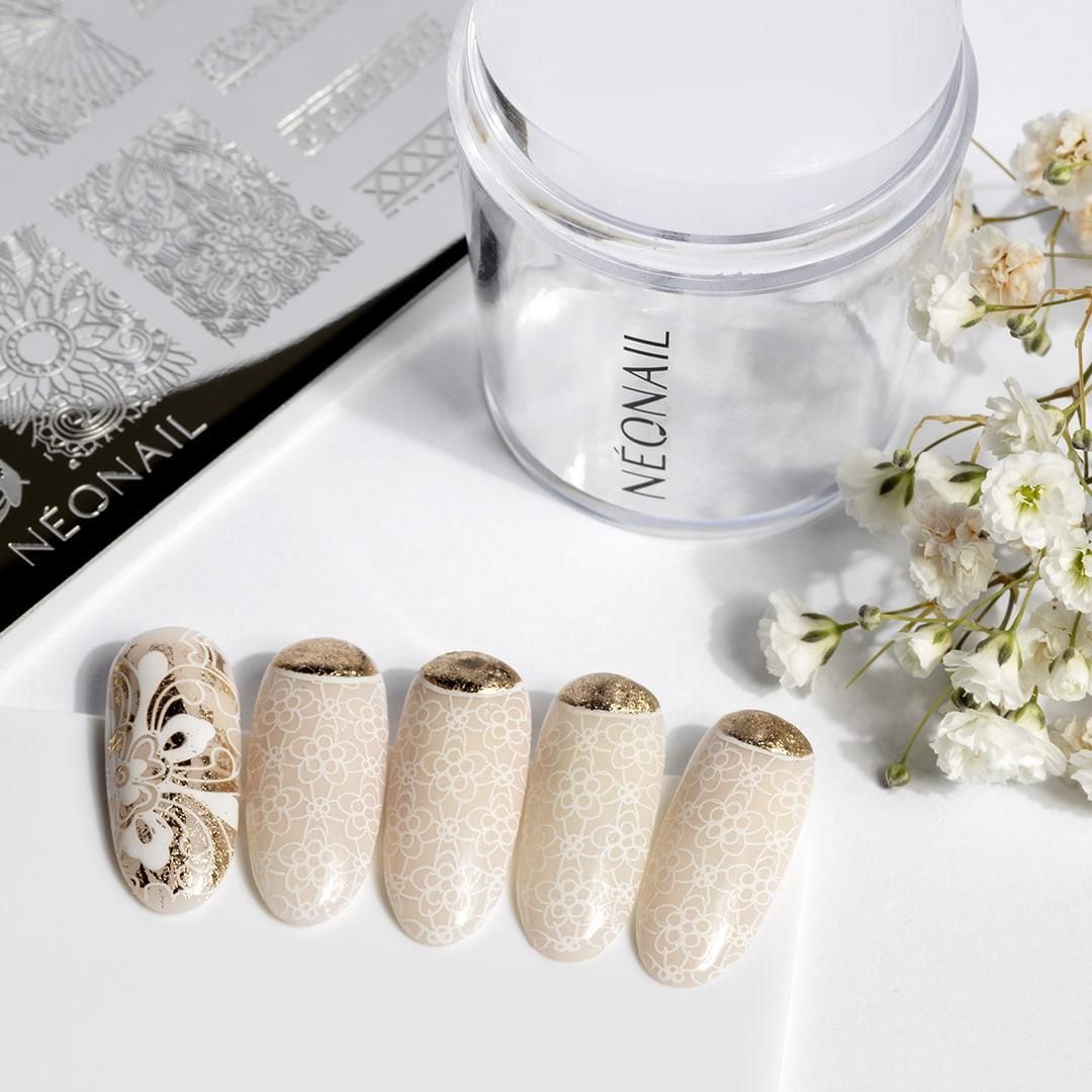 Neonail Żel Do Zdobień Stamping Gel White 4 Ml - zdjęcie 1 Neonail Żel Do Zdobień Stamping Gel White 4 Ml