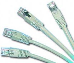 LYNX CS Patch kabel Cat6, FTP - 10m ,šedý (PK-FTP6-100-GR)