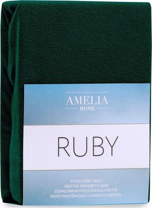 Ameliahome FITTEDFRO/AH/RUBY/BOTTLEGREEN74/120-140x200+30 (FITFRAHRUB741214)