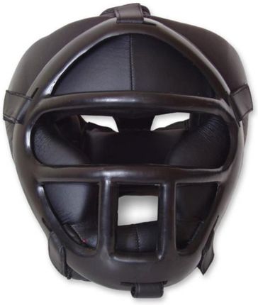 Evolution Professional Equipment Kask Bokserski Z Maską Black S Czarny