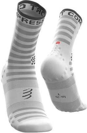Compressport Skarpetki Do Biegania Proracing Socks V3.0 Ultralight Run High Biały