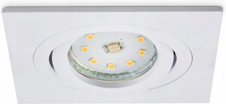 Kobi Oprawa oprawka LED halogenowa ruchoma kwadratowa biała matowa OH28 4916