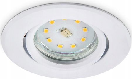 Kobi Oprawa oprawka LED halogenowa ruchoma okrągła biała matowa OH29 4923