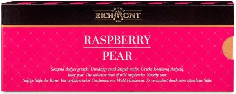 Richmont Herbata Raspberry 12szt. + szklanka HOT - zdjęcie 3 Richmont Herbata Raspberry 12szt. + szklanka HOT