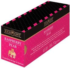 Richmont Herbata Raspberry 12szt. + szklanka HOT - Herbata
