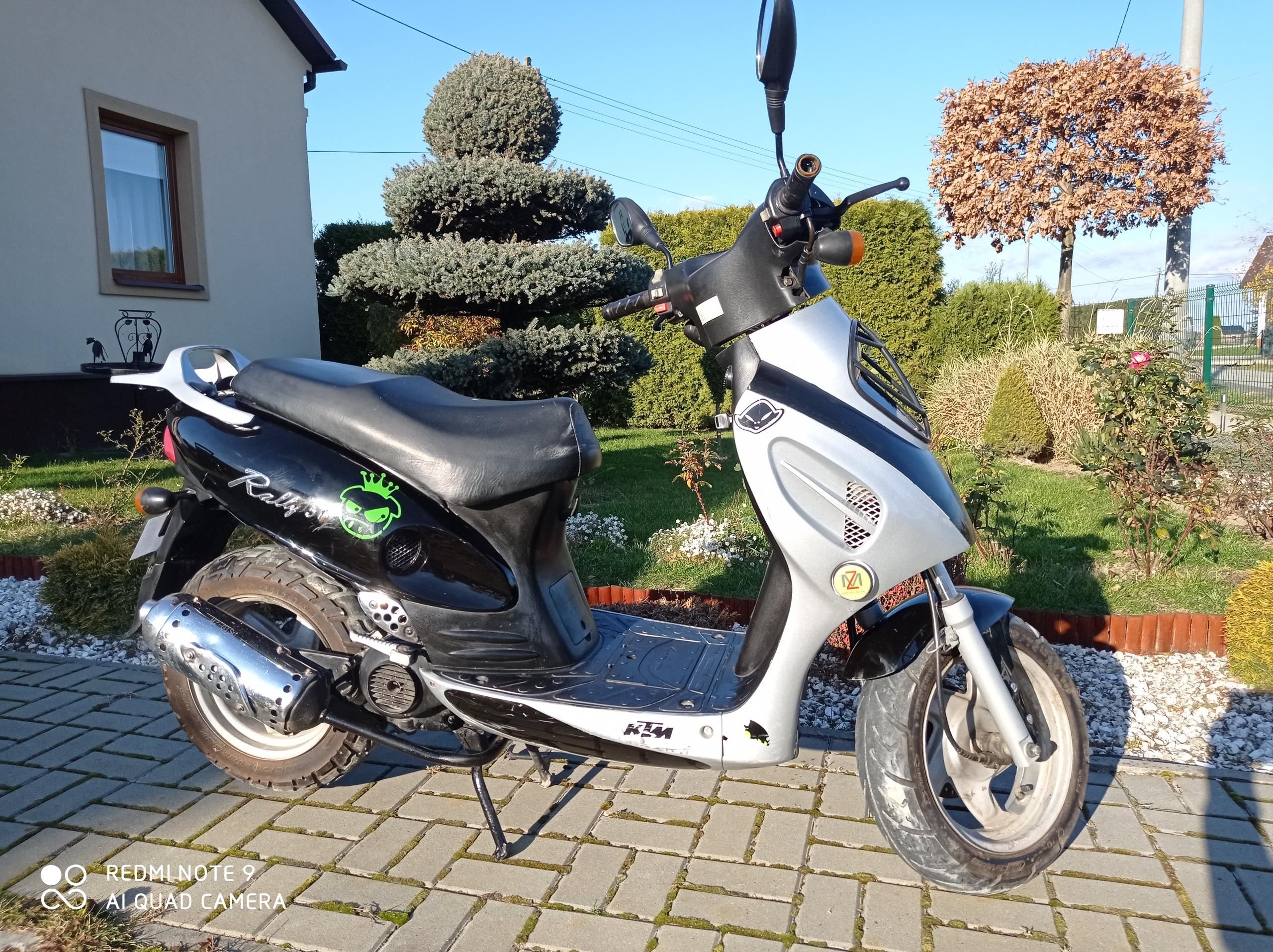 SKUTER MOTO ZETA RALLY 50 ZAREJESTROWANY + OC +PT Opinie i ceny na