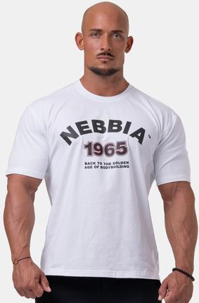 Nebbia Koszulka Golden Era L Biały