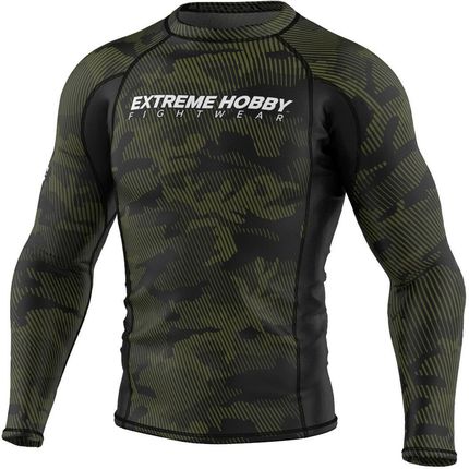Extreme Hobby Koszulka Sportowa Męska Do Mma Bjj Na Siłownię Z Długim Rękawem Rashguard Havoc