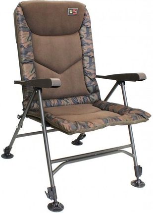 Składane krzesło wędkarskie turystyczne Zfish Deluxe Camo