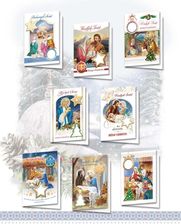 Zdjęcie Karnet B6 BN z elem. i opłatk. Religia (10sz) MIX - Pniewy