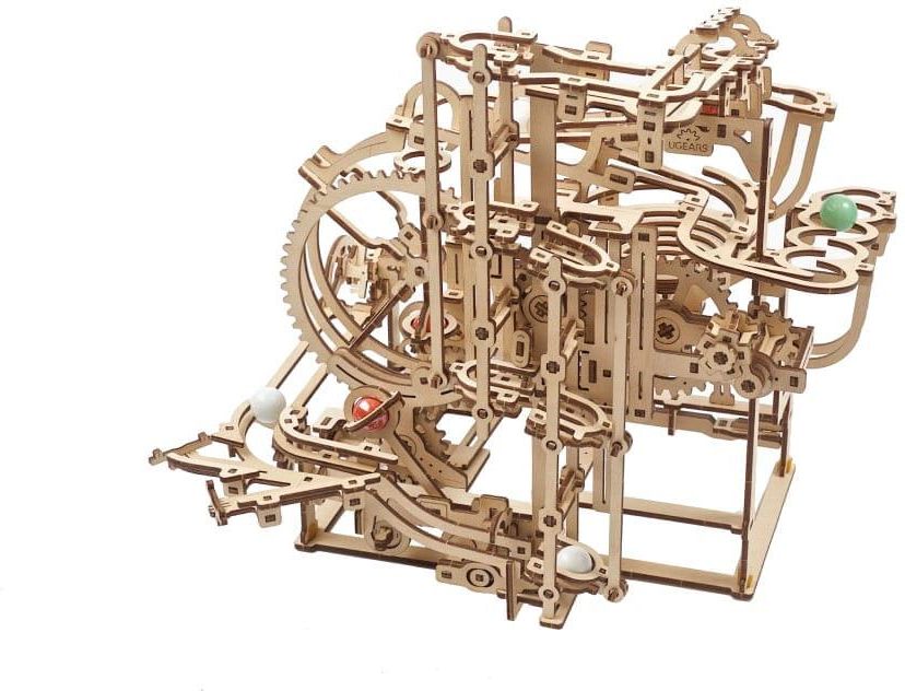 Ugears Marble Run Tor Kulkowy Wciągnik Stopniowy - zdjęcie 2 Ugears Marble Run Tor Kulkowy Wciągnik Stopniowy