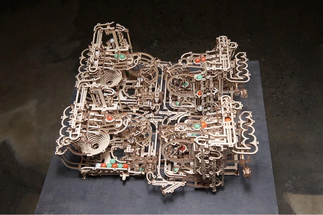 Ugears Marble Run Tor Kulkowy Wciągnik Stopniowy - zdjęcie 7 Ugears Marble Run Tor Kulkowy Wciągnik Stopniowy