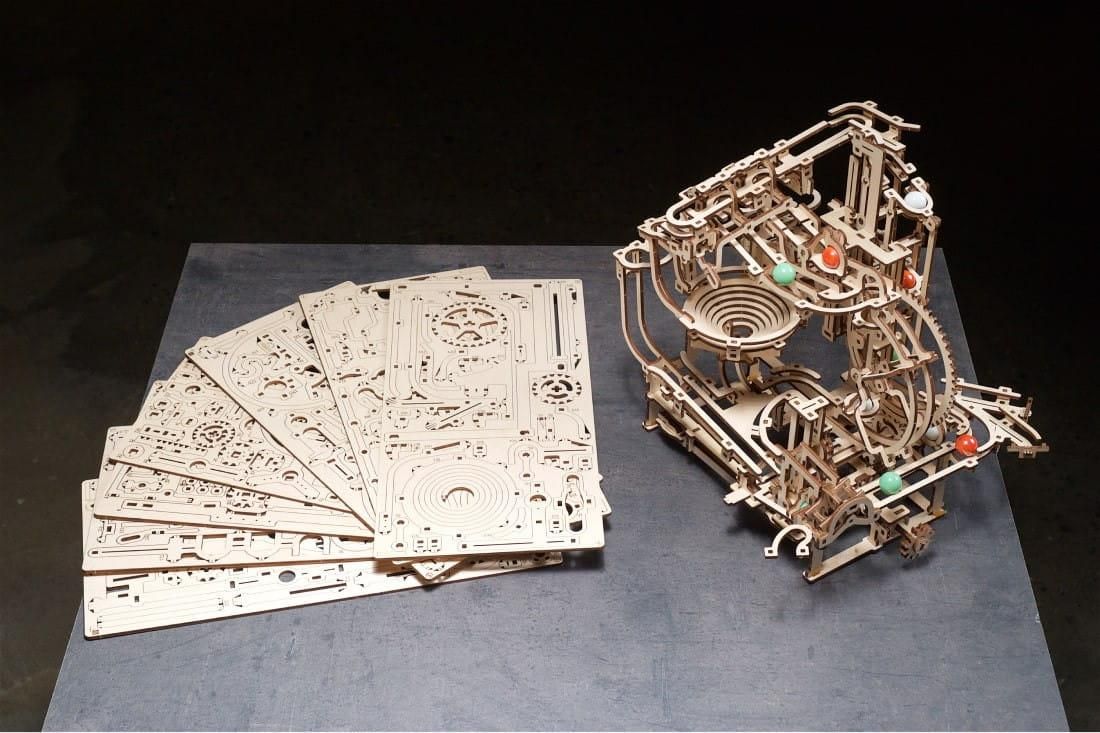 Ugears Marble Run Tor Kulkowy Wciągnik Stopniowy - zdjęcie 8 Ugears Marble Run Tor Kulkowy Wciągnik Stopniowy