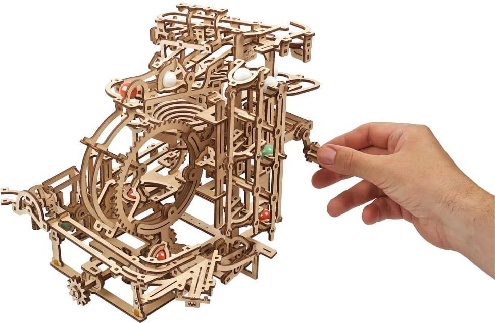 Ugears Marble Run Tor Kulkowy Wciągnik Stopniowy - zdjęcie 9 Ugears Marble Run Tor Kulkowy Wciągnik Stopniowy