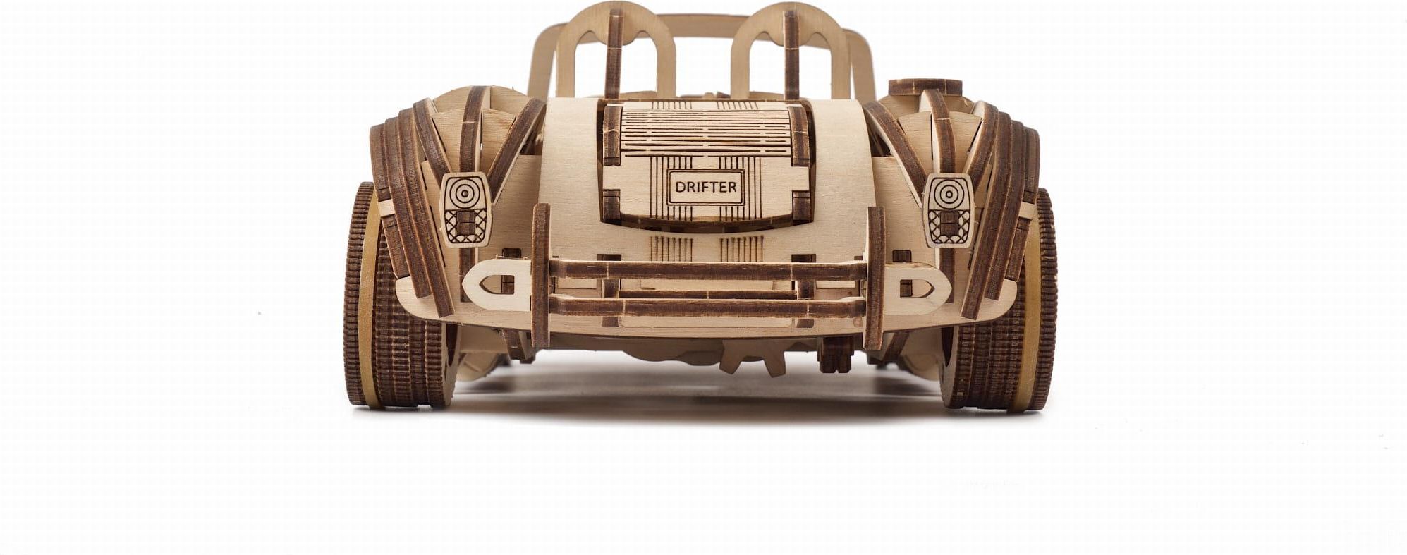 Ugears Auto Wyścigowe Cobra Drift Racing Car Model Drewniany Mechaniczny - zdjęcie 4 Ugears Auto Wyścigowe Cobra Drift Racing Car Model Drewniany Mechaniczny