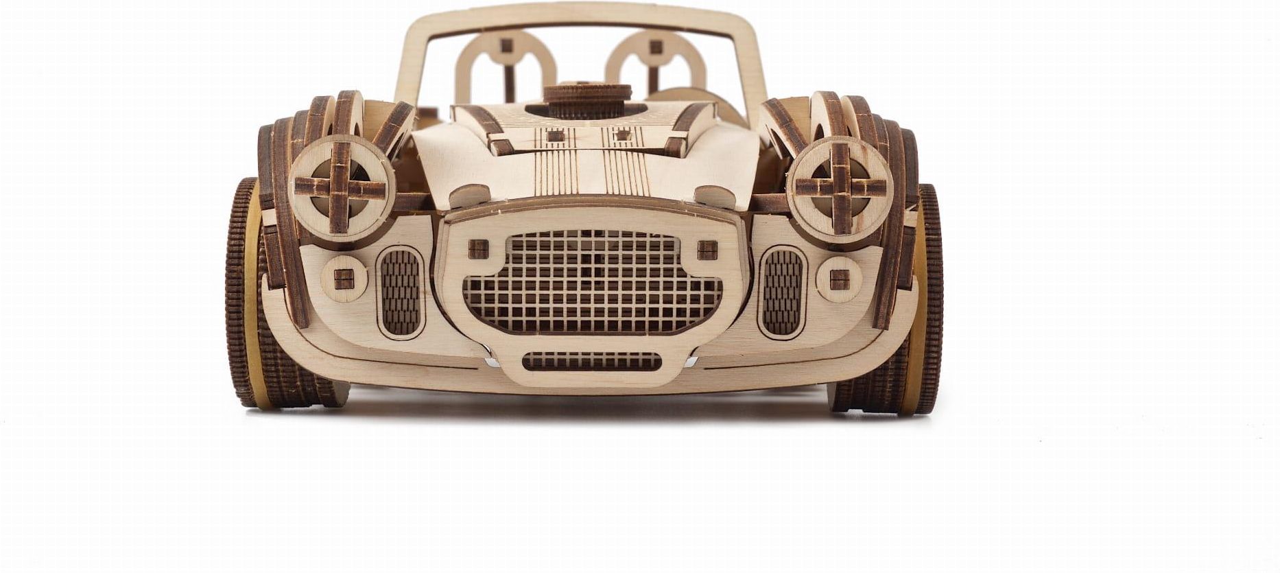 Ugears Auto Wyścigowe Cobra Drift Racing Car Model Drewniany Mechaniczny - zdjęcie 6 Ugears Auto Wyścigowe Cobra Drift Racing Car Model Drewniany Mechaniczny