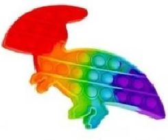 Zdjęcie Magic Pop Gra Zabawka Sensoryczna It Push Bubble Dino 2 Tęcza - Kraków
